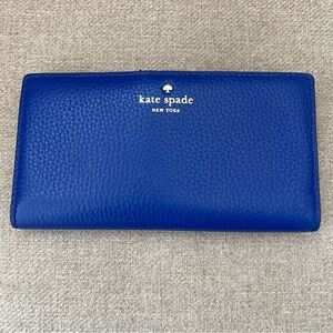 Kate Spade pebble leather wallet